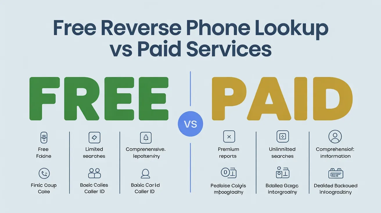 Free Reverse Phone Lookup vs Paid Services: Which to Choose