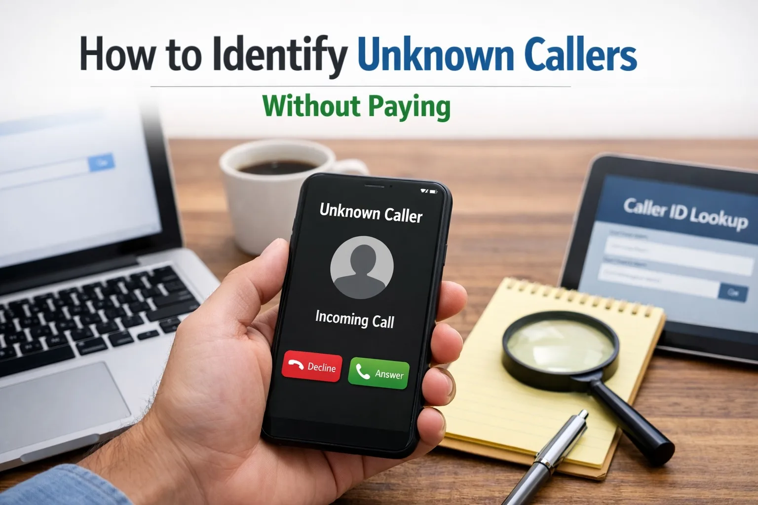 How to Identify Unknown Callers Without Paying: 7 Free Methods That Actually Work